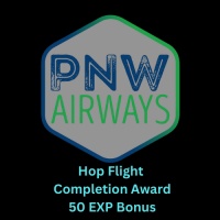 Hop Flight Completion awarded on 14 Feb 2024